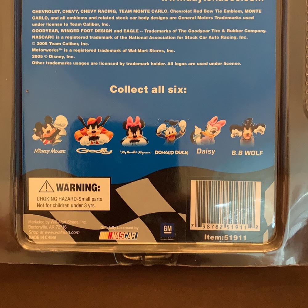 NASCAR Disney Mickey Mouse Car Collectible - Picture 3 of 4